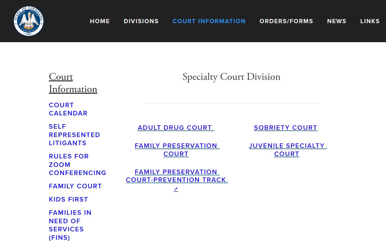 Lafayette County specialty court docket programs